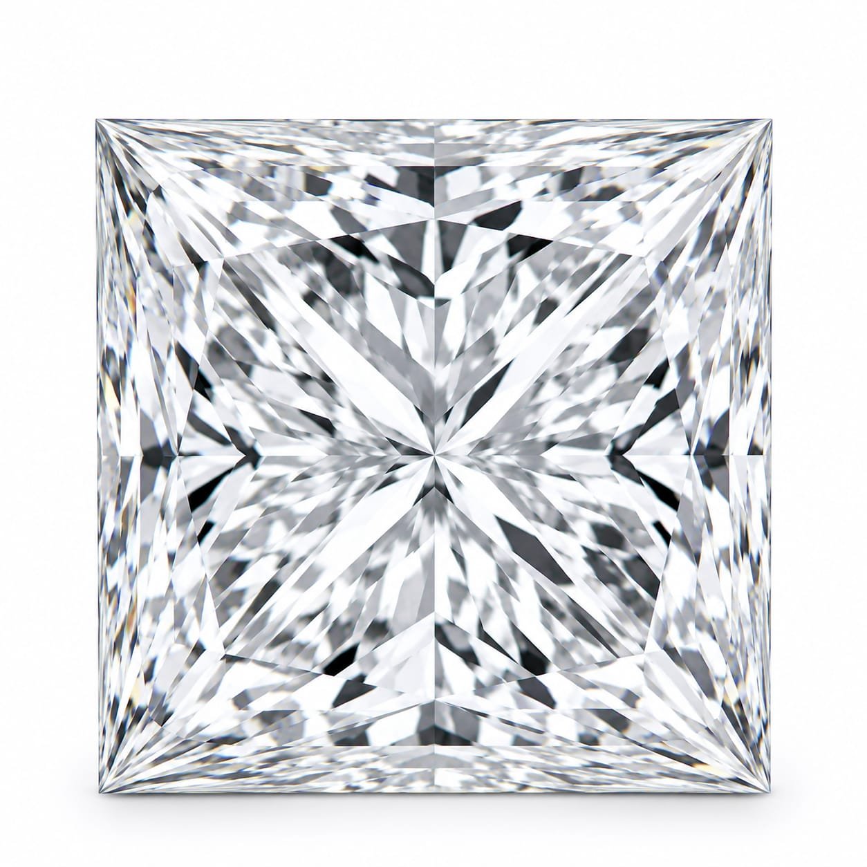 Princess cut loose diamond