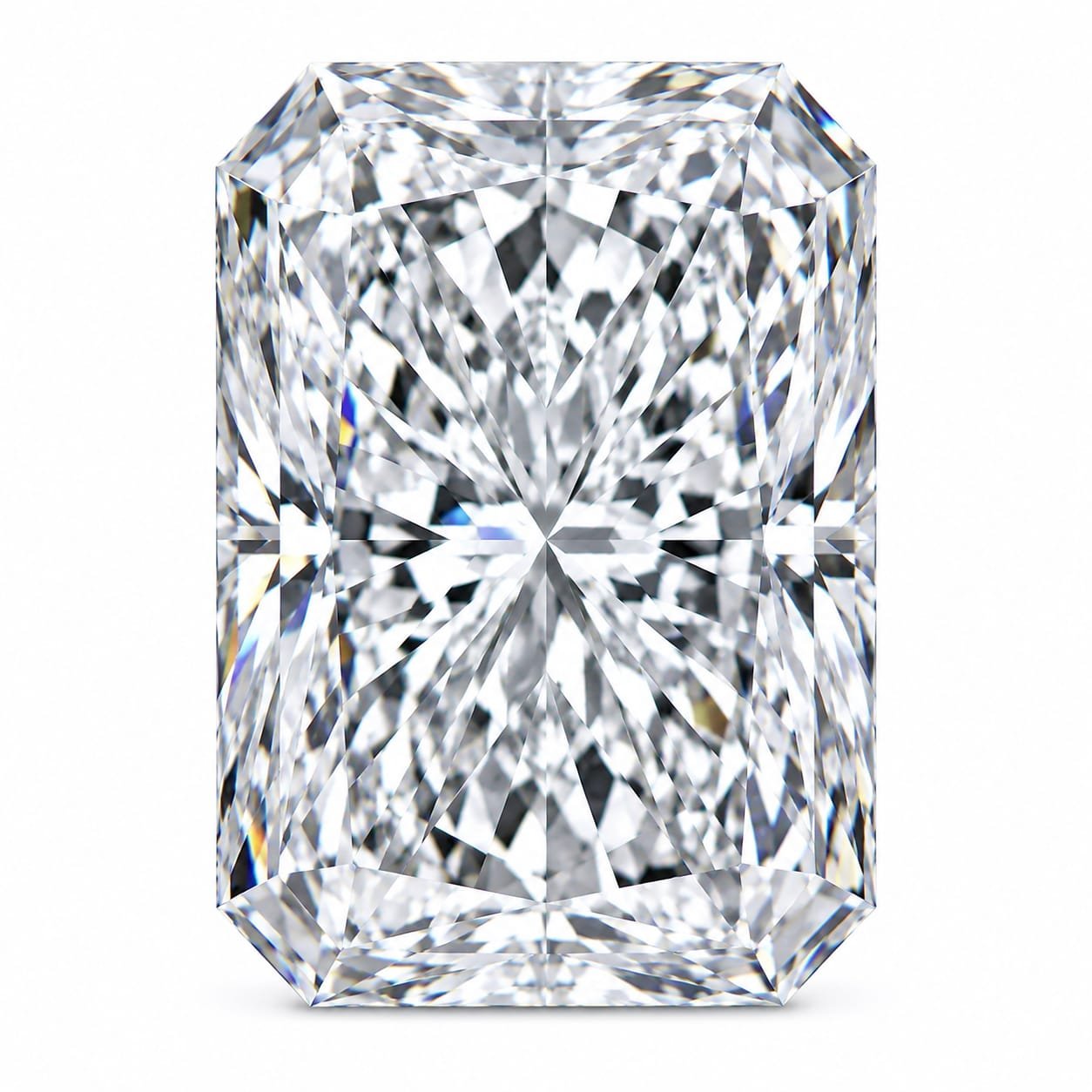 Radiant cut loose diamond